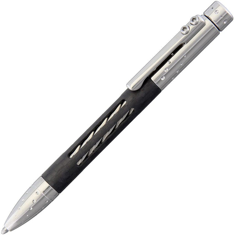 Lion Steel Nyala Pen Carbon Fiber Silver [NY FC GYS]