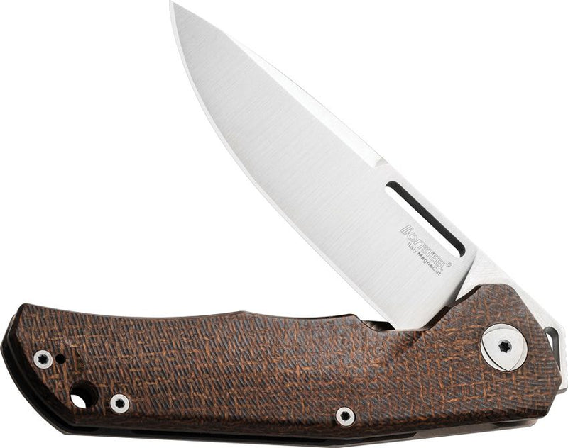 Lion Steel Q4TTRO Framelock GrnBurlap [Q4 BGR]