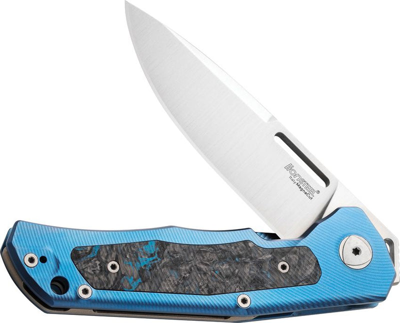Lion Steel Q4TTRO Framelock Blue Ti [Q4 BL]