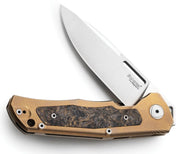 Lion Steel Q4TTRO Framelock Brn Ti [Q4 BR]