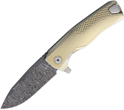 Lion Steel ROK Titanium Framelock Gold [ROK DD GL]