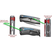 Lion Steel ROK Titanium Framelock Gold [ROK DD GL]