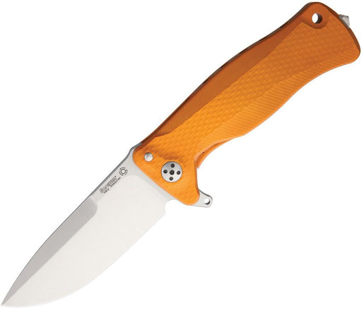 Lion Steel SR11 Satin Orange Framelock [SR11A OS]