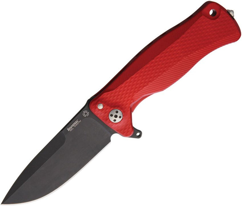 Lion Steel SR11 Black Red Framelock [SR11A RB]
