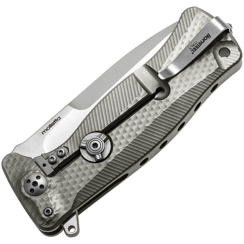 Lion Steel SR11 Framelock Titanium Gray [SR11 G]