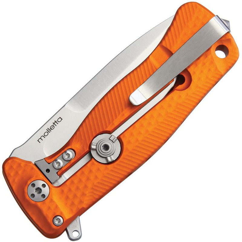 Lion Steel SR22 Framelock Orange Satin [SR22A OS]