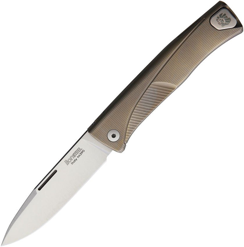 Lion Steel Thrill Slip Joint Brown Ti [TL BR]