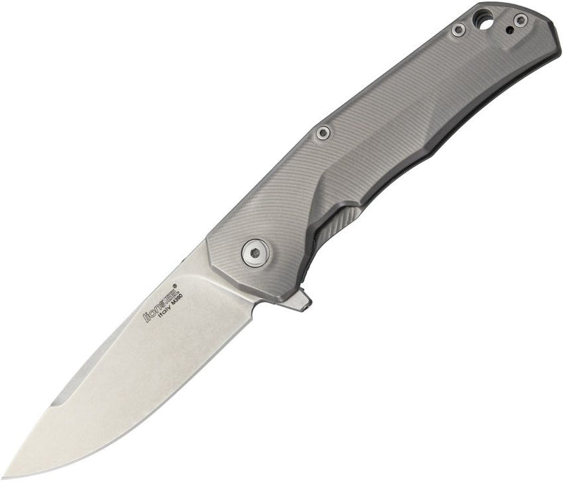 Lion Steel TRE Titanium Framelock Gray [TRE GY]