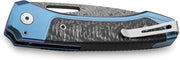 Lion Steel Twain Button Lock Damascus [TW D BL]