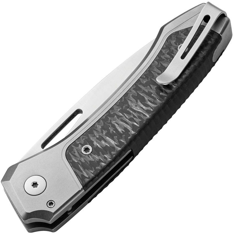 Lion Steel Twain Button Lock CF Gray [TW GY CF]