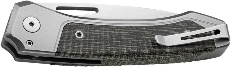 Lion Steel Twain Button Lock Grn Mic [TW GY CVG]