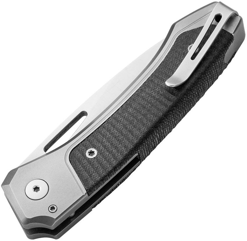 Lion Steel Twain Button Lock Blk G10 [TW GY GBK]