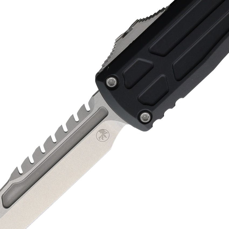 Microtech Auto Ultratech EX ZBP Black Aluminum Automatic Knife [1117EX-10S]