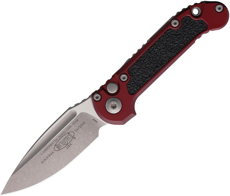 Microtech Auto LUDT Button Lock GenIII [1135-10APMR]