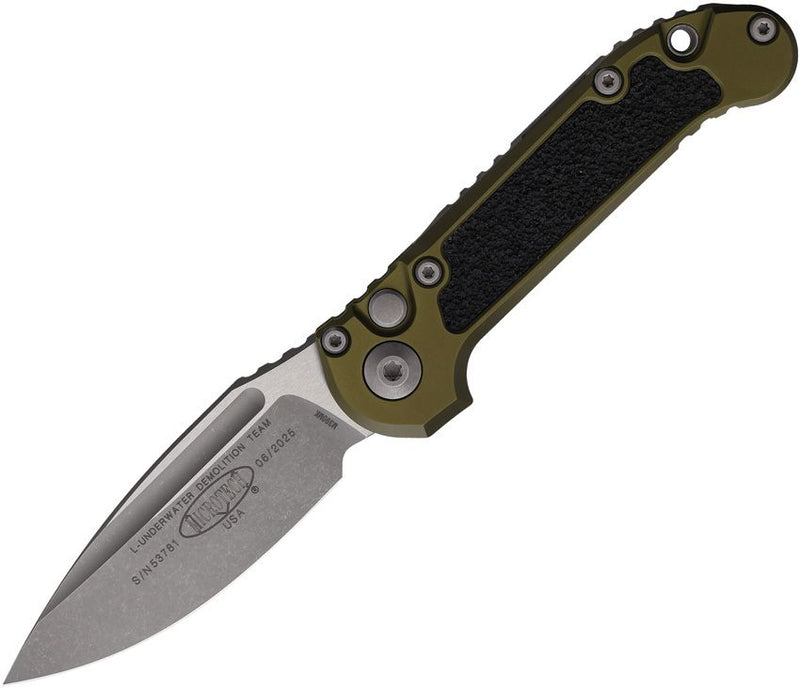 Microtech Auto LUDT Button Lock GenIII [1135-10APOD]