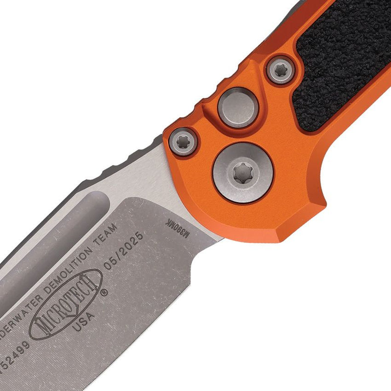 Microtech Auto LUDT Button Lock GenIII [1135-10APOR]