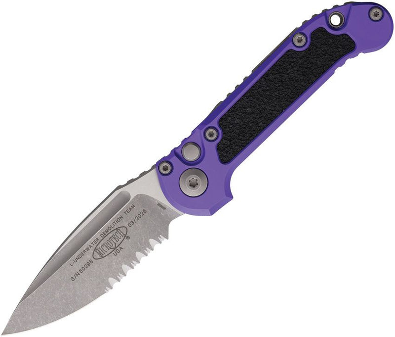 Microtech Auto LUDT Button Lock GenIII [1135-11APPU]