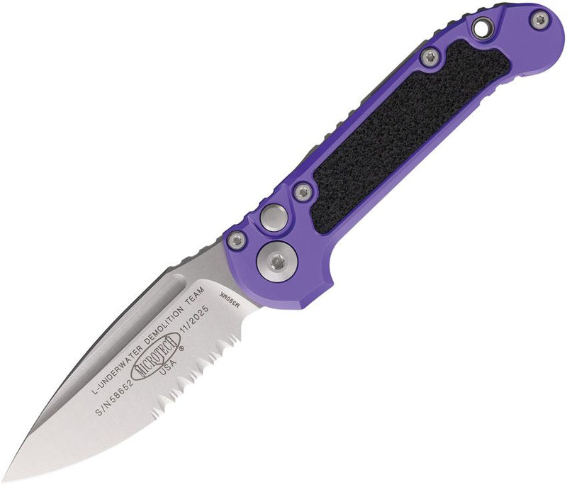 Microtech Auto LUDT Button Lock GenIII [1135-11PU]