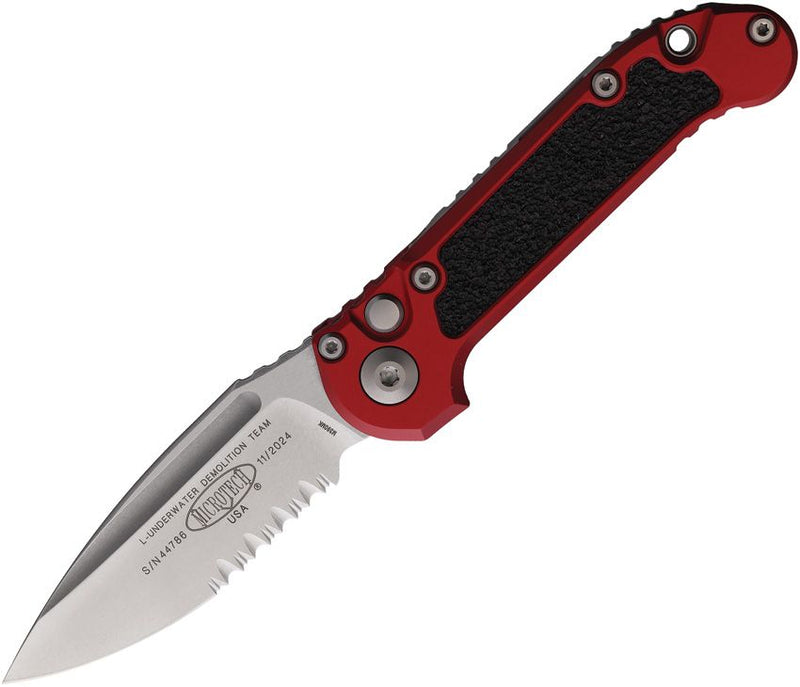 Microtech Auto LUDT Button Lock GenIII [1135-11RD]