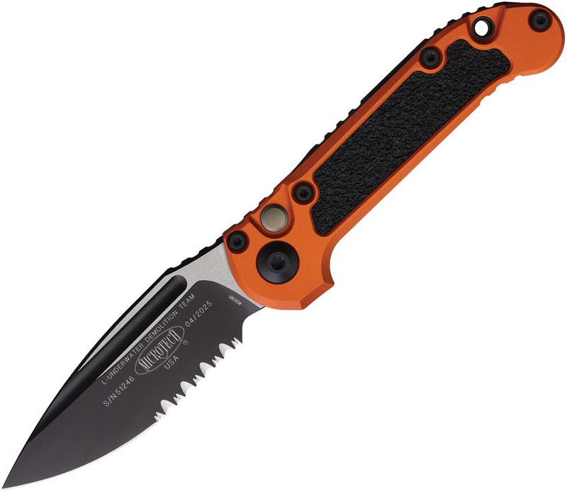 Microtech Auto LUDT Button Lock GenIII [1135-2OR]