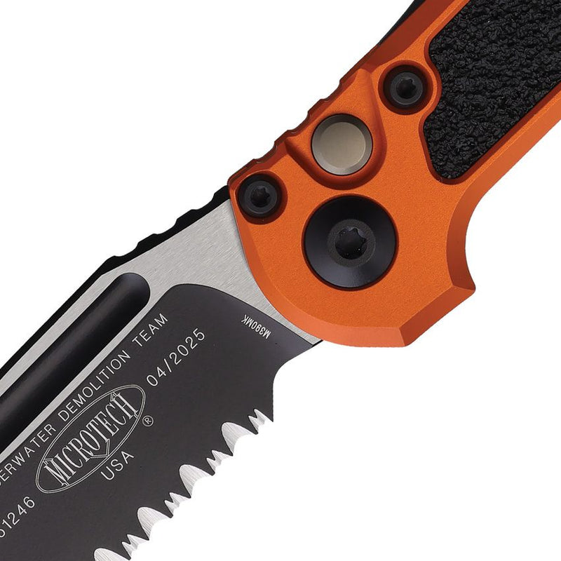 Microtech Auto LUDT Button Lock GenIII [1135-2OR]