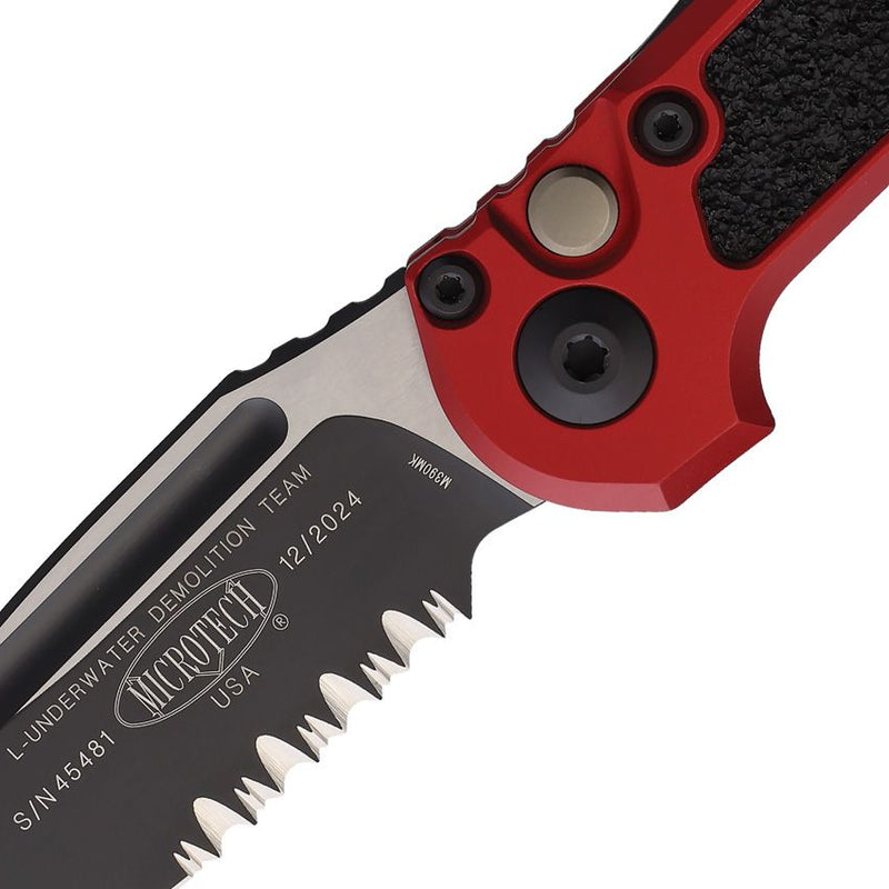 Microtech Auto LUDT Button Lock GenIII [1135-2RD]