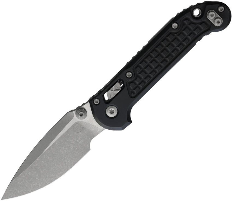 Microtech L.U.D.T. S/E Ram-Lok AP Black Folding Knife [1135RL-10APFR]
