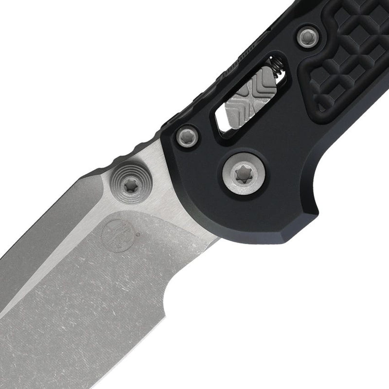 Microtech L.U.D.T. S/E Ram-Lok AP Black Folding Knife [1135RL-10APFR]