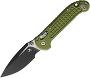 Microtech L.U.D.T. S/E Ram-Lok OD Folding Knife [1135RL-1FROD] — view 1