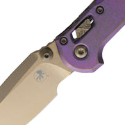 Microtech L.U.D.T. S/E Titanium (3.50" Bohler M390MK stainless) Folding Knife [1135RLS-13FRMS] - product view 2