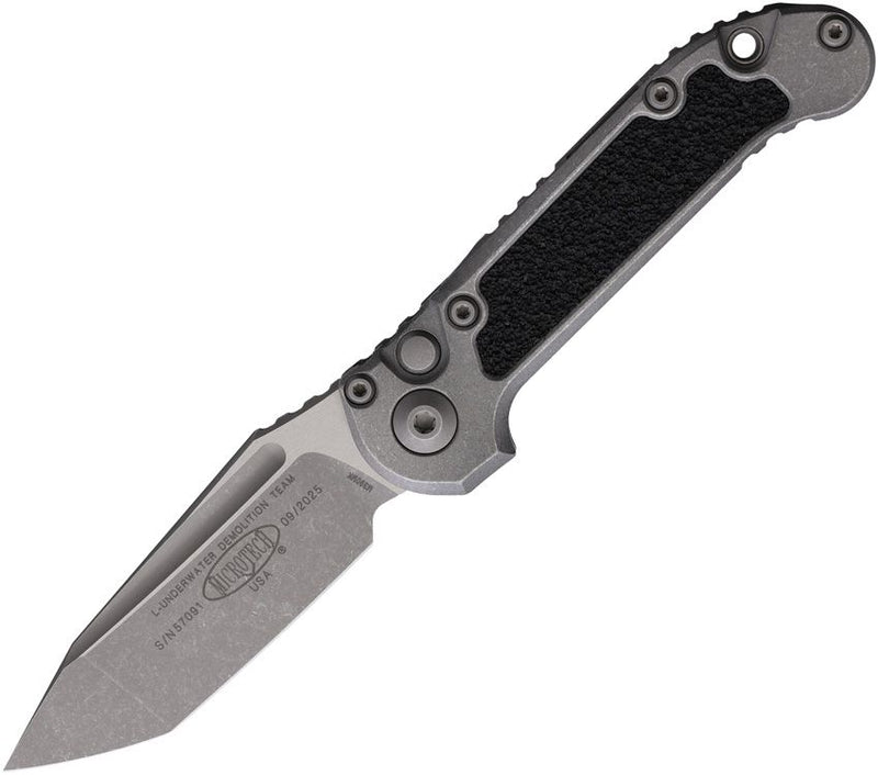 Microtech Auto LUDT Button Lock GenIII [1136-10APWME]