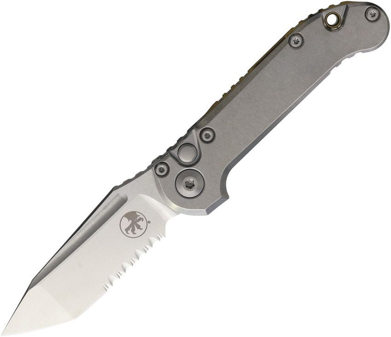 Microtech Auto LUDT Marfione Select Part-Serrated Automatic Knife [1136-11MS1]