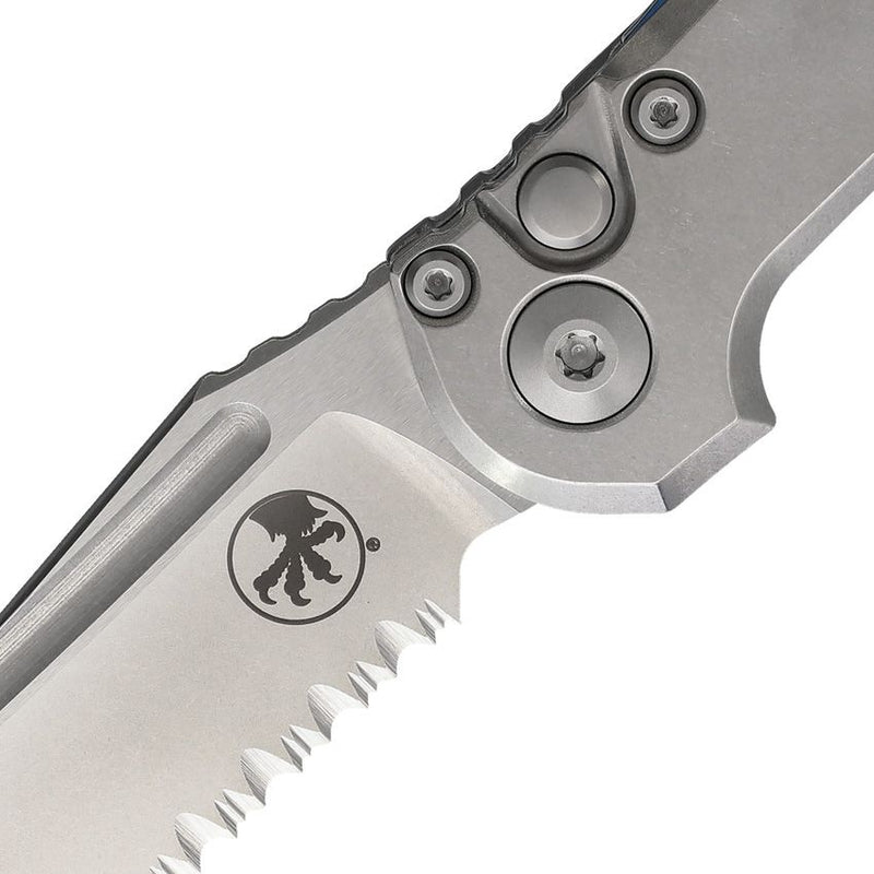 Microtech Auto LUDT Marfione Select Part-Serrated Automatic Knife [1136-11MS3]