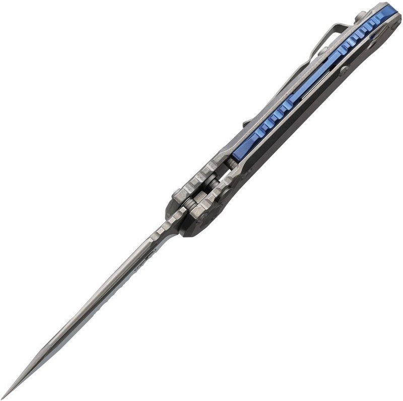 Microtech Auto LUDT Marfione Select Part-Serrated Automatic Knife [1136-11MS3]