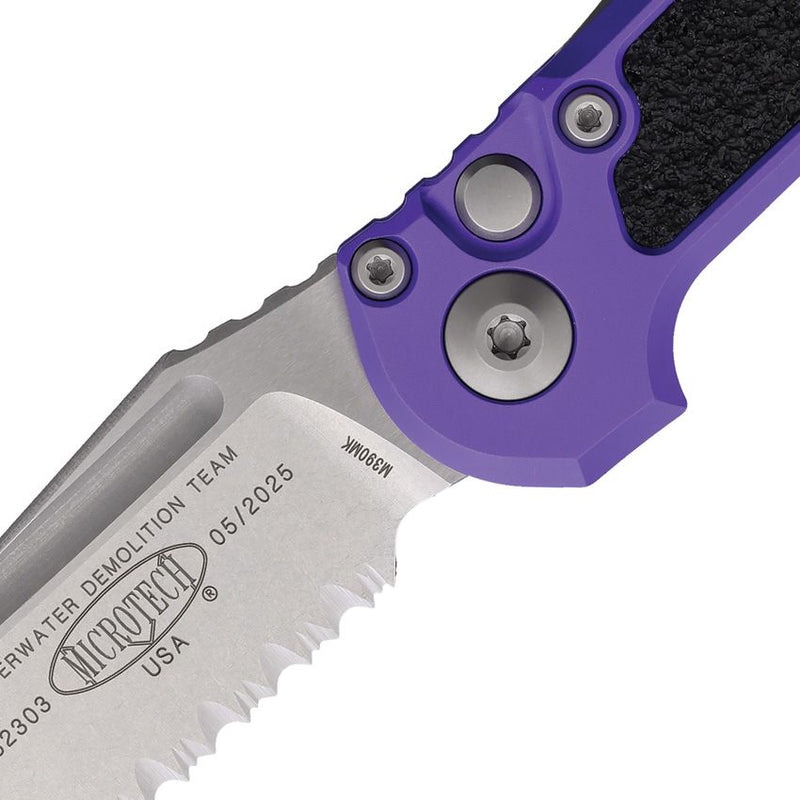 Microtech Auto LUDT Button Lock GenIII [1136-11PU]