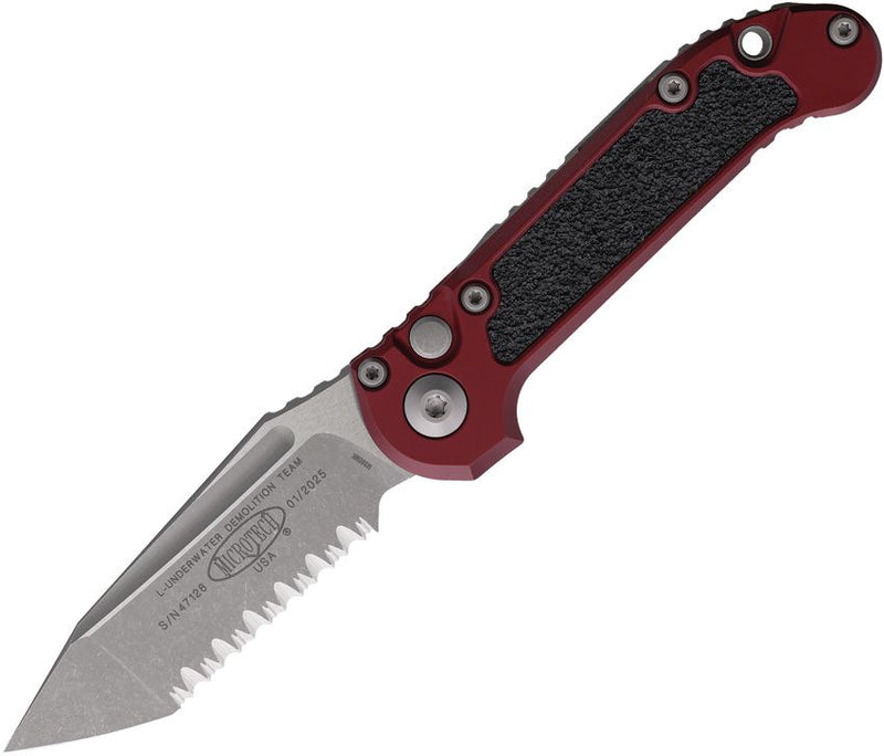 Microtech Auto LUDT Button Lock GenIII [1136-12APMR]