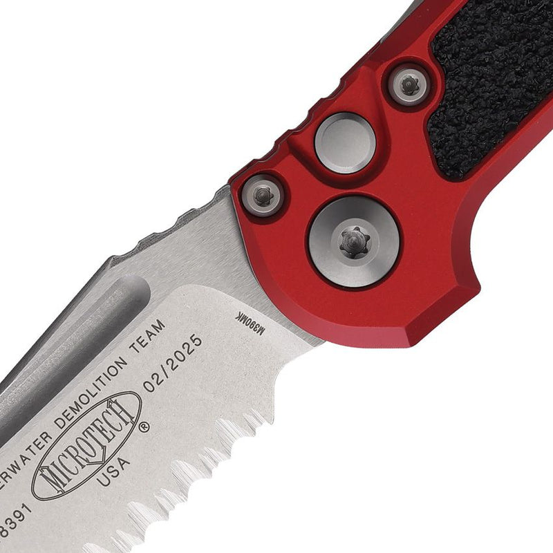 Microtech Auto LUDT Button Lock GenIII [1136-12RD]