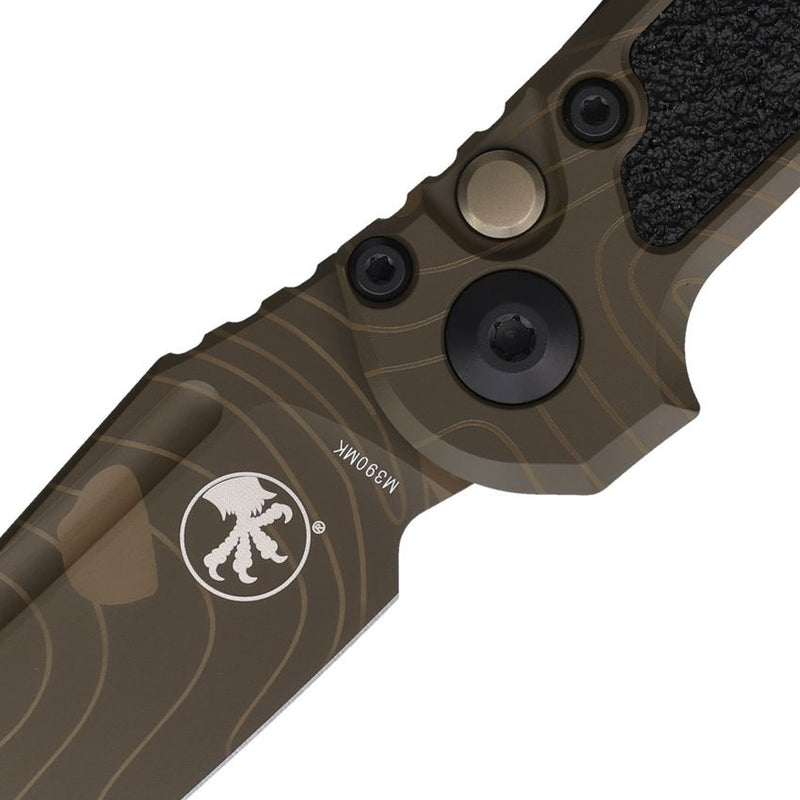 Microtech Auto LUDT Button Lock GenIII [11361TPBNCS]