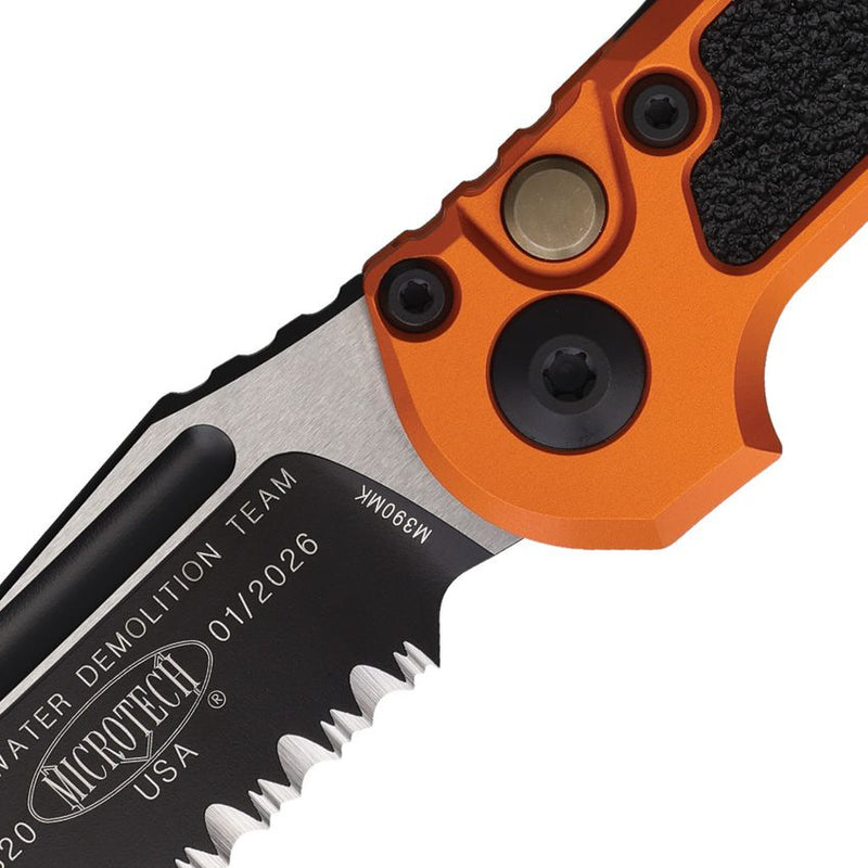 Microtech Auto LUDT Button Lock GenIII [1136-3OR]
