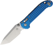 Microtech L.U.D.T. T/E Ram-Lok Frag Blue Folding Knife [1136RL-10FRBL] — view 1