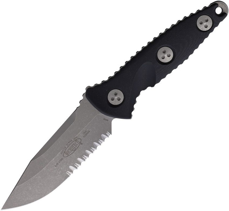 Microtech SOCOM Alpha Mini S/E AP Fixed Blade Knife [113M-11AP]