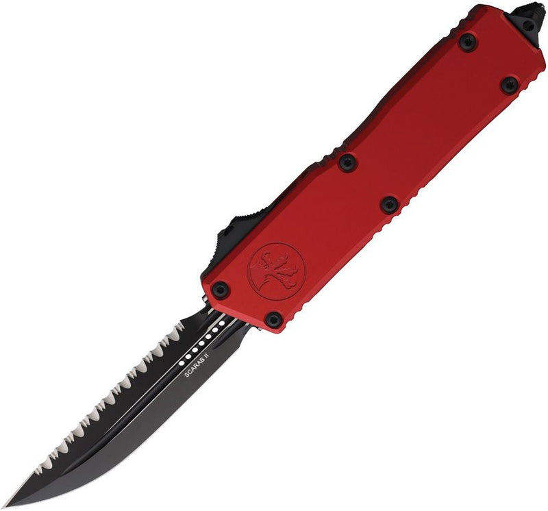 Microtech Auto Scarab II OTF Gen III Red Automatic Knife [1181-3RD]