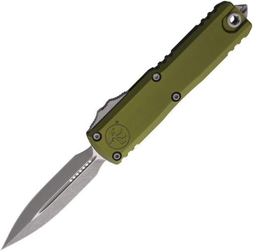 Microtech UTX-85 D/E Gen IV OTF Green (3.13" Apocalyptic) [12324-10APOD]