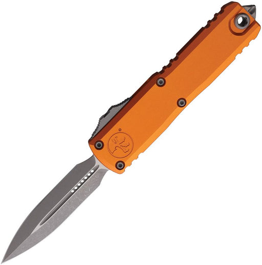 Microtech UTX-85 D/E Gen IV OTF Orange (3.13" Apocalyptic) [12324-10APOR]