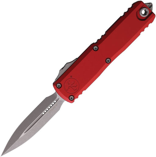 Microtech UTX-85 D/E Gen IV OTF Red (3.13" Apocalyptic) [12324-10APRD]
