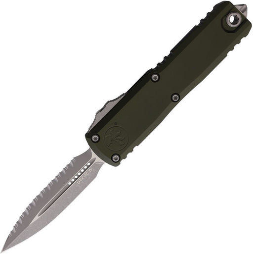 Microtech UTX-85 D/E Gen IV OTF Green (3.13" Apocalyptic) [12324-12APOD]