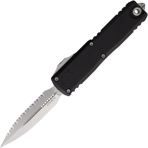Microtech UTX-85 D/E Gen IV OTF Black (3.13" Stonewash) [12324-12]