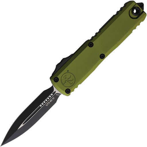 Microtech UTX-85 D/E Gen IV OTF Green (3.13") [12324-1OD]