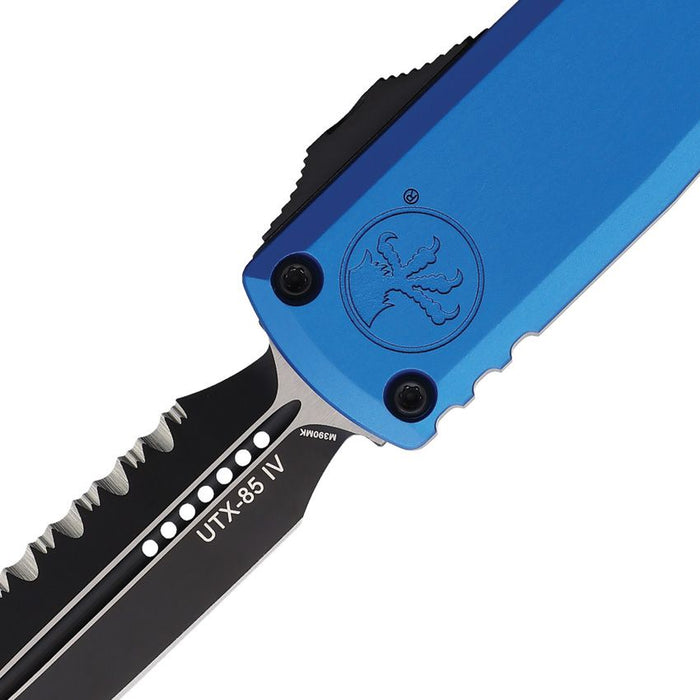 Microtech UTX-85 D/E Gen IV OTF Blue (3.13") [12324-3BL] - Image 2