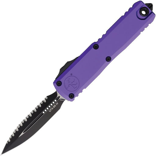 Microtech UTX-85 D/E Gen IV OTF Purple (3.13") [12324-3PU]